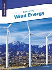 Examining wind energy cover image