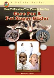 Care for a pet sugar glider cover image