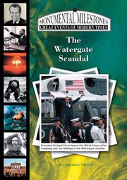 The watergate scandal cover image