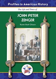 John peter zenger cover image