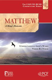 Matthew: a king's ransom cover image