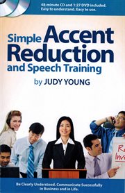 Simple accent reduction & speech training audio book cover image