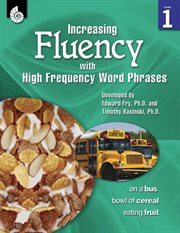 Increasing fluency with high frequency word phrases grade 1 cover image
