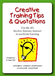 Creative Training Tips & Quotations cover image