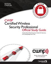 Cwspʼ  certified wireless security professional official study guide cover image