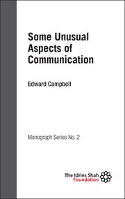 Some unusual aspects of communication cover image