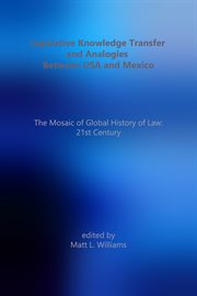 Legislative knowledge transfer and analogies between usa and mexico cover image