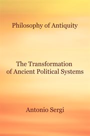The transformation of ancient political systems cover image