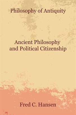 Cover image for Ancient Philosophy and Political Citizenship