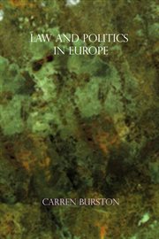 Law and politics in europe cover image