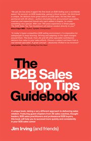 The b2b sales top tips guidebook cover image