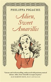 Adieu, sweet amarillis cover image