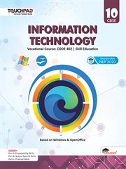 Touchpad Information Technology Class 10 cover image