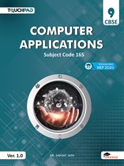 Touchpad Computer Applications Class 9 cover image