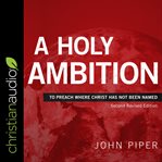 A holy ambition cover image