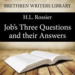 Job's three questions and their answers cover image