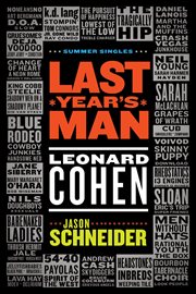 Last year's man Leonard Cohen cover image