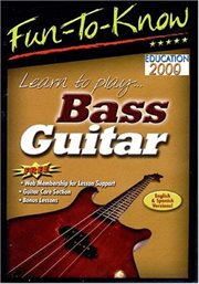 Learn to play- : bass guitar cover image