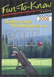 Basics and techniques to .. : golf cover image