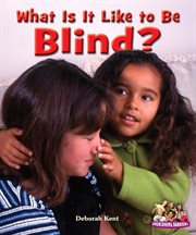 What is it like to be blind? cover image