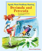 Sports word problems starring decimals and percents cover image