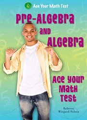 Pre-algebra and algebra cover image