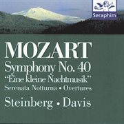 Mozart: symphony no. 40/ eine kleine etc cover image