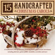 15 handcrafted christmas carols cover image
