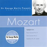 Sir george martin presents mozart cover image