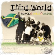 Black, green & gold cover image