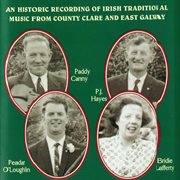 An historic recording of irish traditional music cover image
