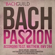 Bach passion according to st. matthew, bwv 244 cover image