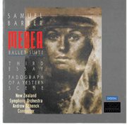 Barber: fadograph of a yestern scene; medea suite; third essay cover image