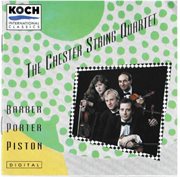 The chester string quartet - barber/porter/piston cover image