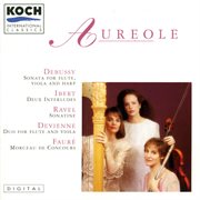 Aureole trio: music by debussy, faure, ibert, devienne & ravel/salzedo cover image