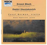 Ernest bloch/dmitri shostakovich cover image