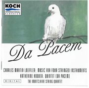 Montclaire string quartet - da pacem: music by hoover, stevens and loeffler cover image