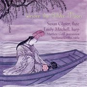 Under the silver moon - music for solo flute by dun, long, sung, kim and kim-hwang cover image
