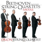 Beethoven: string quartets (middle) cover image
