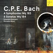 C. p. e. bach: 4 sinfonien wq 183, 6 sonaten wq 184 cover image