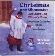 Christmas from gloucester cathedral: see amid the winter's snow cover image