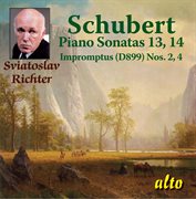 Schubert piano sonatas 13 & 14, impromptus cover image