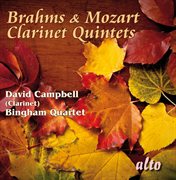 Brahms & mozart clarinet quintets cover image