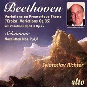 Beethoven: eroica variations, other variations; schumann: noveletten cover image