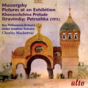 Mussorgsky: pictures at an exhibition; stravinsky: petrushka cover image