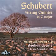 Schubert: string quintet in c major; mozart: divertimento in d cover image