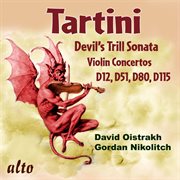 Tartini: devil's trill sonata; violin concertos d12, d51, d80, & d115 cover image
