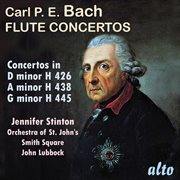 C.p.e. bach flute concertos cover image