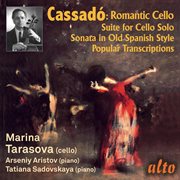 Cassad̤: romantic cello cover image