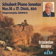 Schubert: piano sonatas nos. 16 and 17 – richter cover image